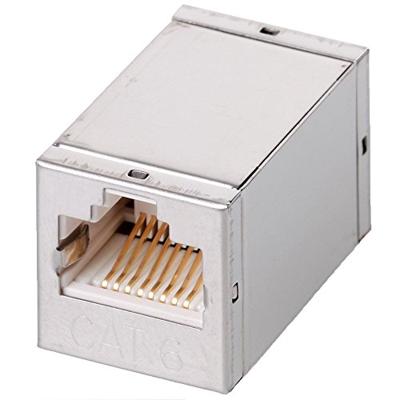 Delock RJ45 Netwerk Adapter [1x RJ45-bus - 1x RJ45-bus] Grijs