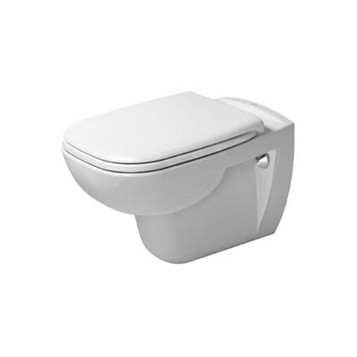 Duravit D-Code Wandcloset Pack Diepspoel En Softclose Closetzitting 35.9x54.5x40.5 cm Keramiek En Duroplast Wit