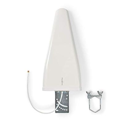 Nedis 5G / 4G / 3G Antenne | 698-5000 MHz | 11 dB | 4 m | Wit | 1 stuks - ANOR5G10WT ANOR5G10WT Nedis 5G / 4G / 3G Antenne | 698-5000 MHz | 11 dB | 4 m | Wit | 1 stuks - ANOR5G10WT ANOR5G10WT