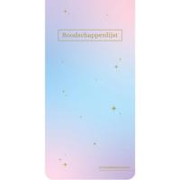 Boodschappenlijst - Pastel Galaxy - thumbnail