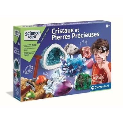 CLEMENTONI Science & Game - Kristallen en edelstenen - Wetenschappelijk spel CLEMENTONI Science & Game - Kristallen en edelstenen - Wetenschappelijk spel