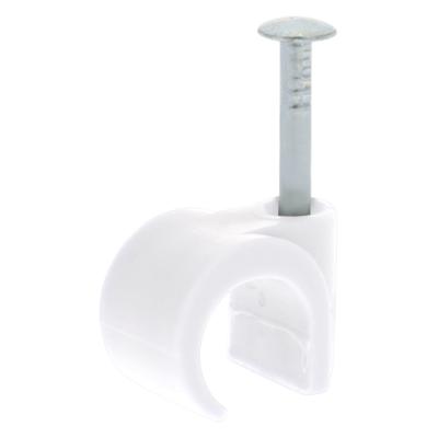 Kabelclip | Rond | 10 mm | Wit (120) - 00.530.40
