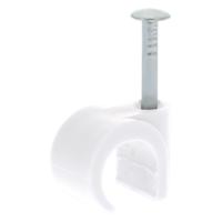 Kabelclip | Rond | 10 mm | Wit (120) - 00.530.40 - thumbnail