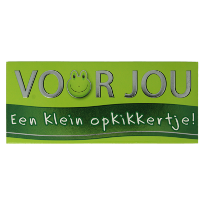 Voor Jou! Wensreep opkikkertje 70 Gram Voor Jou! Wensreep opkikkertje 70 Gram