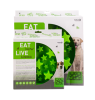 Eat Slow Live Longer Star Green S - thumbnail