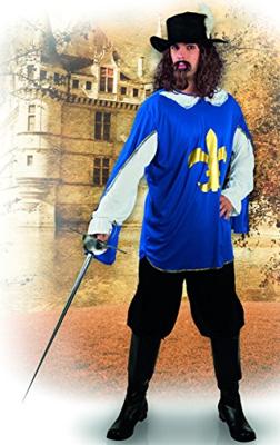 Musketierspak man blauw