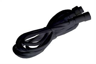 Verlengsnoer 5 meter 230V zwart voor kerstverlichting Modular Prosysteem 010-209