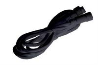 Verlengsnoer 5 meter 230V zwart voor kerstverlichting Modular Prosysteem 010-209 - thumbnail