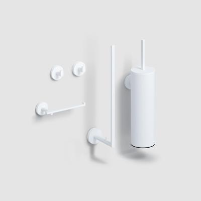 Toiletset Clou Flat Mat Wit Clou