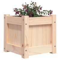 Plantenbakken 2 st cm massief grenenhout - thumbnail