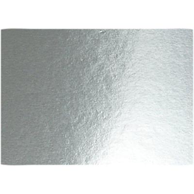 Creativ Company Metallic foliekarton, a4, vel 210x297 mm, 280 gr, zilver, 10 vel/ 1 doos