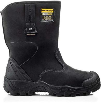 Buckbootz werkschoen buckshot werklaars bsh010 s3 | donkerbruin | maat 43 - 00.176.070.43
