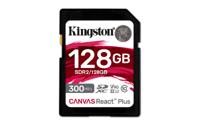 Micro SD kaart met adapter Kingston SDR2/128GB 128 GB 8K Ultra HD SDXC UHS-II - thumbnail