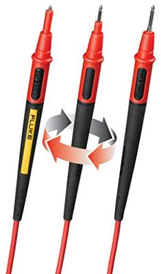 Fluke TL175 Veiligheidsmeetsnoerenset Banaanstekker 4 mm Testpunt 1.50 m Zwart, Rood 1 stuk(s)