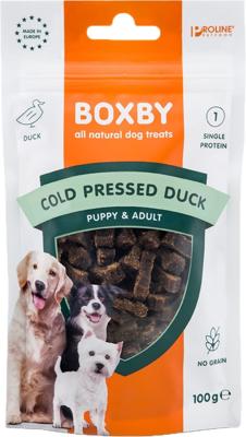 Boxby Cold Pressed Duck (eend) hondensnack 100 g