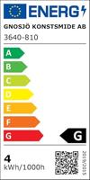 Konstsmide 3640-810 Micro-lichtketting Buiten Energielabel: G (A - G) werkt op het lichtnet Aantal lampen 120 LED Barnsteen Verlichte lengte: 9.52 m - thumbnail