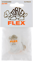 Dunlop 428P60 Tortex Flex Standard Plectrum 0.60mm 12-Pack - thumbnail