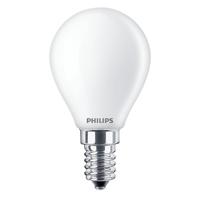 Philips LED lamp E14 6,5W 806Lm kogel mat - thumbnail