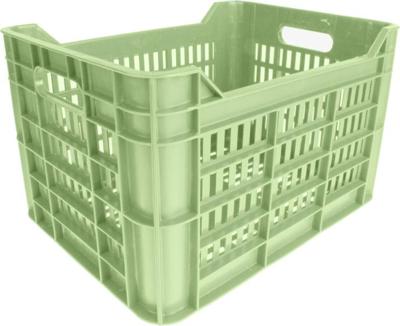 AMIGO fietskrat 30 liter 100% gerecycled kunststof mintgroen AMIGO fietskrat 30 liter 100% gerecycled kunststof mintgroen