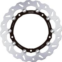 GALFER wave remschijf "df 755" rotor brake rotors floating right - thumbnail