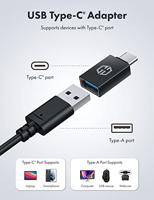 GrauGear G-HUB2A2C-AC USB 3.2 Gen 1-hub 4 poorten Zilver - thumbnail