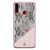 Samsung Galaxy A20s siliconen hoesje - Snake print - thumbnail