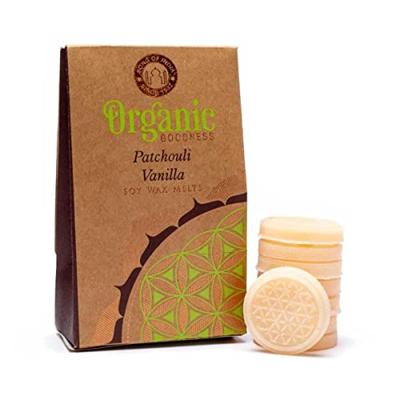 Organic Goodness Wax Melts Geurwax Patchoulli/Vanille - 40 gram Organic Goodness Wax Melts Geurwax Patchoulli/Vanille - 40 gram