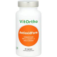 VitOrtho AntioxidForm voorheen antioxidant formule 60 Vegetarische capsules - thumbnail