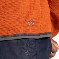 Craghoppers CEA004 Expert Active Half Zip Fleece - Potters Clay Marl - M - thumbnail