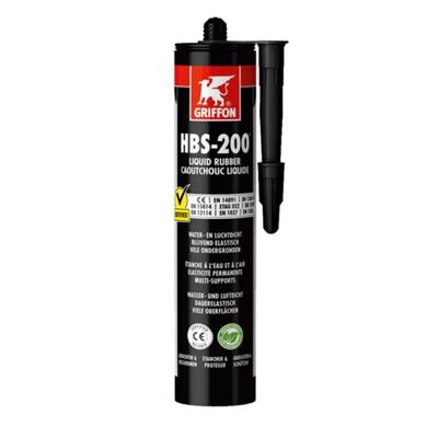 Griffon HBS200 Liquid Rubber 310g - Flexibele, Waterdichte Afdichtingcoating voor Alle Ondergronden