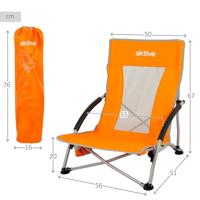 Vouwbare Stoel Aktive Oranje 50 x 67 x 51 cm - thumbnail