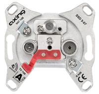 Axing SSD 5-07 Antennedoos TV, FM, Satelliet Inbouw (in muur) Contactdoos - thumbnail