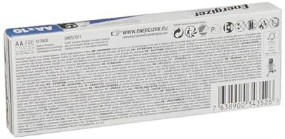 Energizer Ultimate FR6 AA batterij (penlite) Lithium 3000 mAh 1.5 V 10 stuk(s)