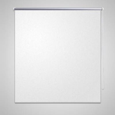 VidaXL Rolgordijn verduisterend 164,4 x 230 cm stofbreedte 160 cm wit