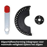 Einhell TE-AG 18/125-2 Li - Solo 4431168 Haakse accuslijper 125 mm Zonder accu, Zonder lader 2.5 Ah - thumbnail