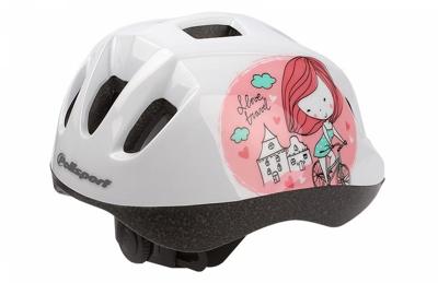 Polisport Helm prinses wit maat 46/53 cm