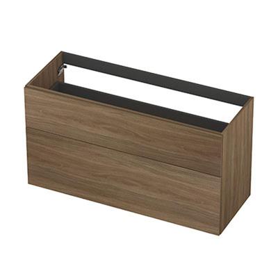 INK - Onderkast 2L A-sym Decor Tbv Grepen - 1200x450x650 Mm - Zuiver Eiken