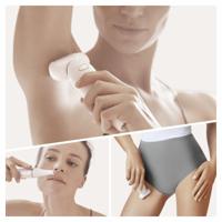 Braun Silk-épil 9 Flex 9-300 Beautyset - Epilator Met Flexibele Kop Voor Ontharen, Wit/Goud - thumbnail