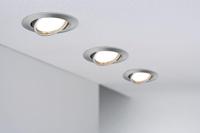 Paulmann 93399 LED-inbouwlamp LED GU10 IJzer (geborsteld) - thumbnail