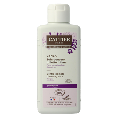 Cattier Gynea intieme hygiene cleansing care 200 Milliliter Cattier Gynea intieme hygiene cleansing care 200 Milliliter