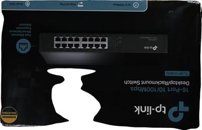 TP-LINK Switch 10/100 TL-SF1016DS 16 Poort