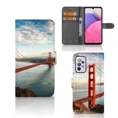 Samsung Galaxy A33 5G | Flip Cover | Golden Gate Bridge