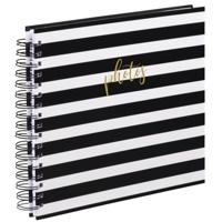 Hama Spiraalalbum Blocks 28x24 Cm 50 Witte Pagina's - thumbnail