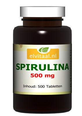 Elvitum Spirulina 500mg Tabletten