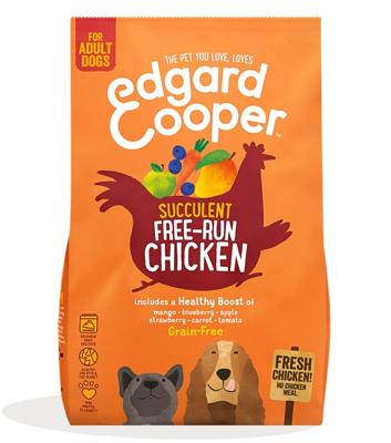 Edgard & Cooper Droog Hondenvoer, Kip 12kg, Hondenbrokken Volwassen Honden, Vers Vlees: Écht Voedzaam En Zonder Granen