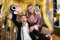 Boland Accessoireset feestoutfit goud - thumbnail