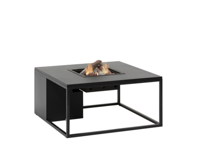 Cosiloft 100 zwart/zwart 100x100x47 cm - Numansdorp Showmodel- - Aluminium- Cosi Fires
