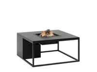 Cosiloft 100 zwart/zwart 100x100x47 cm - Numansdorp Showmodel- - Aluminium- Cosi Fires - thumbnail
