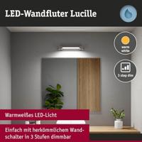 Paulmann Lucille 71206 Wandlamp voor badkamer 11 W Warmwit Aluminium (mat) - thumbnail