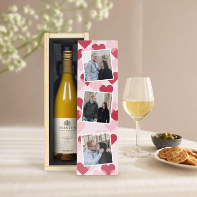 Wijn in bedrukte kist - Salentein - Chardonnay